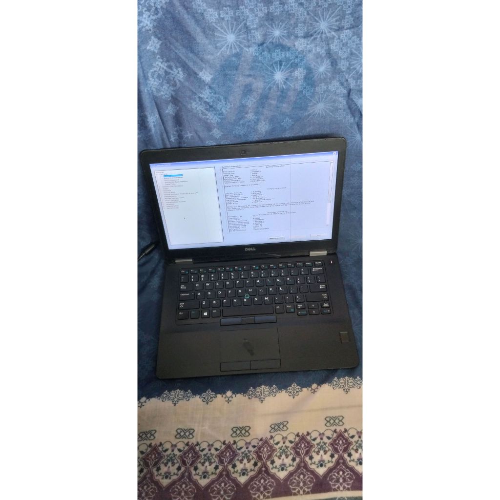 laptop notebook DELL LATITUDE E5470 core i5 gen6