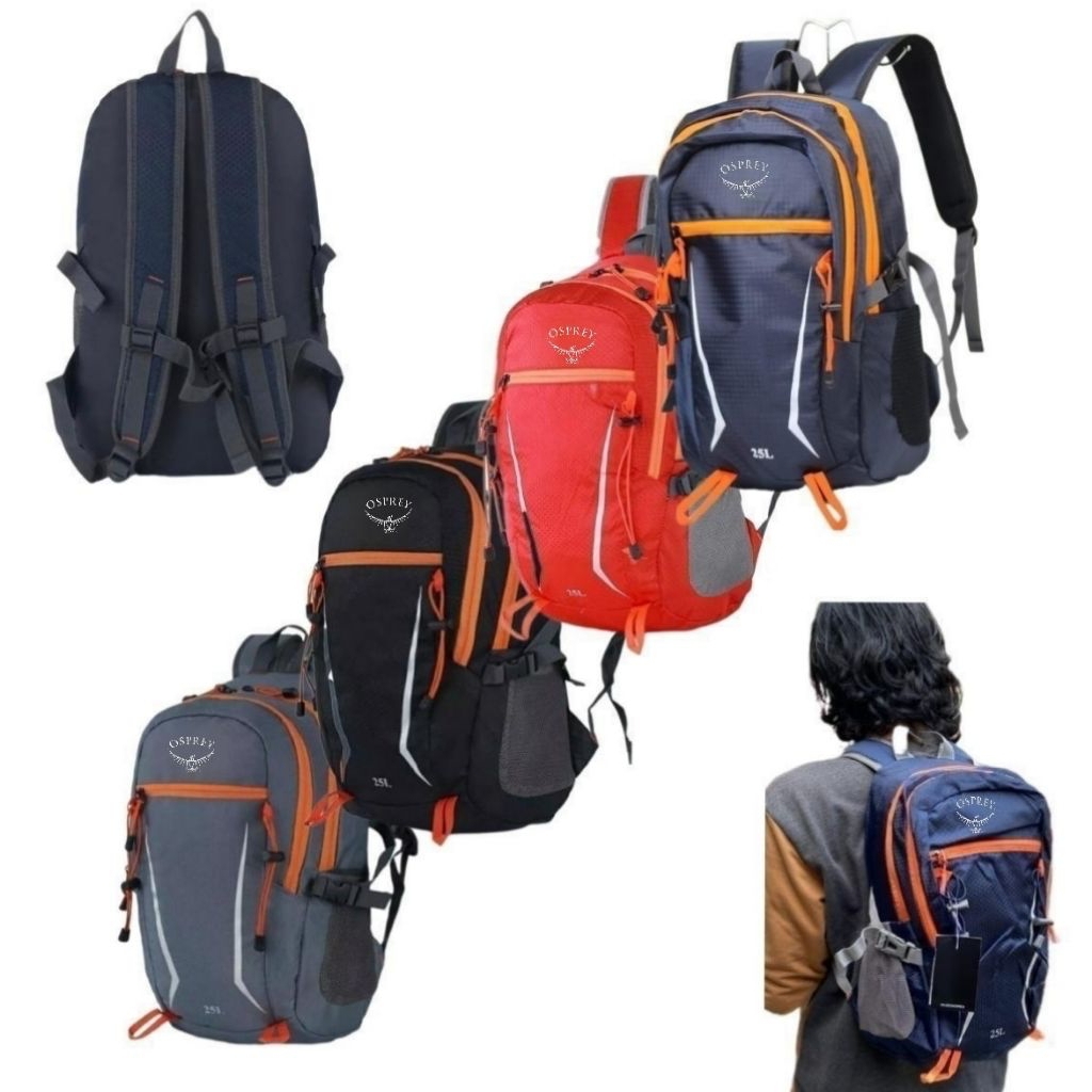 Daypack Outdoor Osprey 25 Liter - Tas Gunung - Tas Ransel Pria Dan Wanita