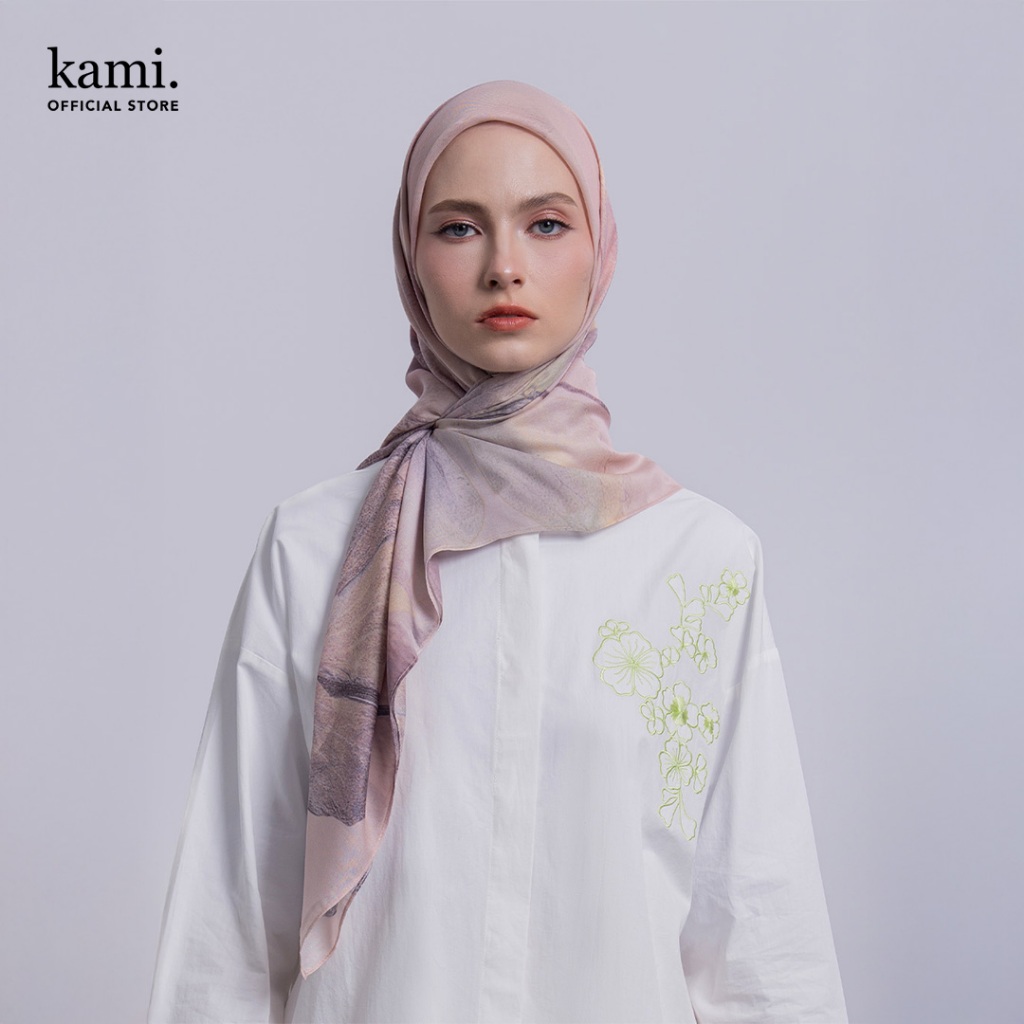 KROMA BRISSA - KROMA BRISSA SIGNATURE SCARF - APRICOT
