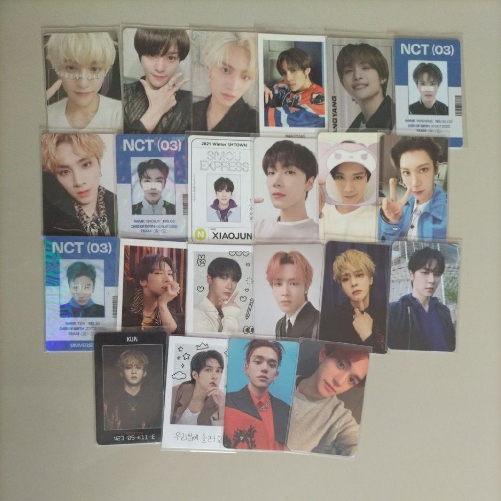 PHOTOCARD WAYV WTS PC AAB NCT U WAYV OFFICIAL TEN YANGYANG XIAOJUN KUN HENDERY LUCAS WINWIN