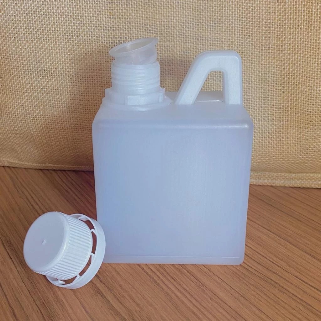 Jerigen 500ml bahan HDPE dengan PLUG & TUTUP SEGEL / Jerigen 500ml