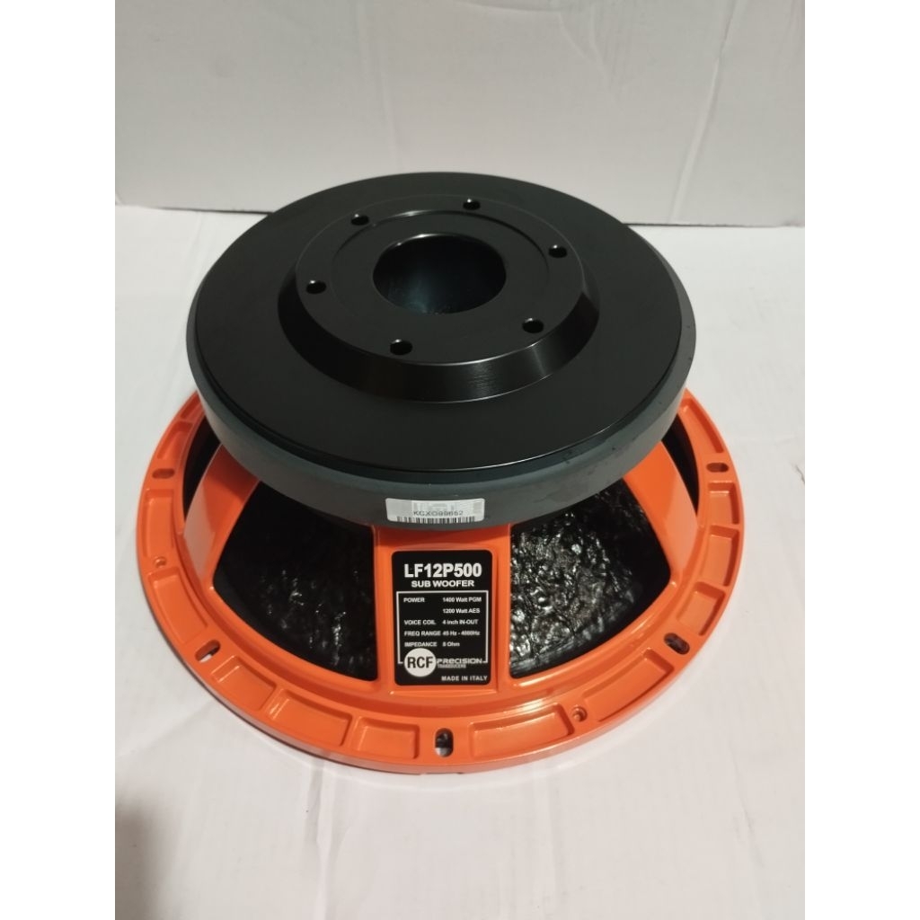 SPEAKER 12 INCH RCF LF12P500 ORANGE VC 4 INCH SUBWOOFER