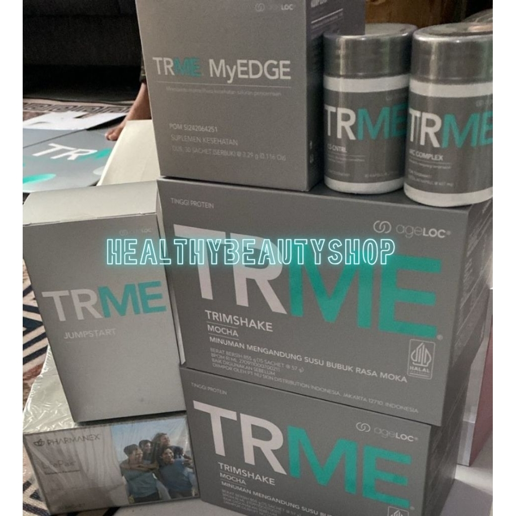 Program TWS V2 1 Bulan DIET TRME Lengkap Dengan Jumpstart Original Tr90 Suplemen Diet NuSkin®