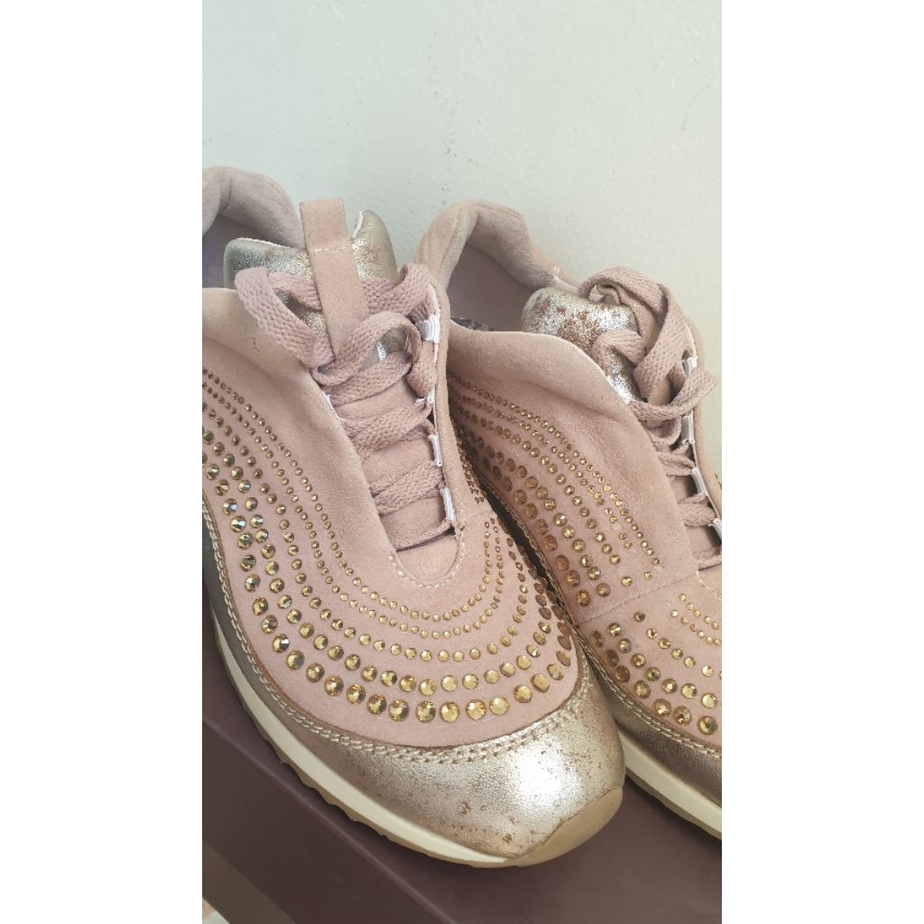 Sepatu Sneakers Rotelli swarovski mata mata size 37