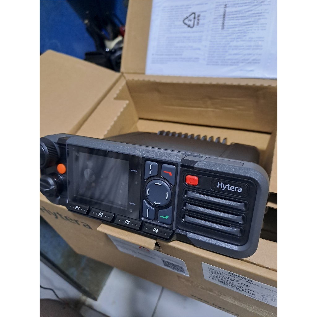 Rig Hytera Hm788 Gps dan Bluetooth UHF Digital Mobile Hytera HM-788 UHF Kondisi Second Normal