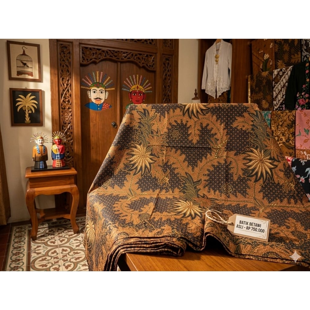 Kain Batik Prada Emas
