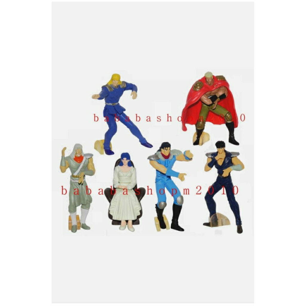 Bandai HG Series Fist of the North Star ~The Savior of the Century's End Appears~ (All 6 types) comp