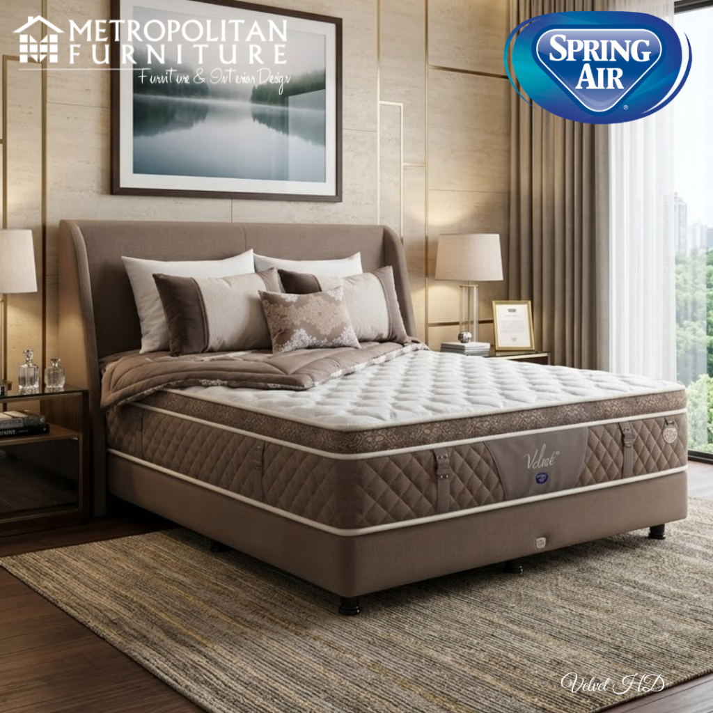 Kasur Springbed Spring Air Velvet HD Spring bed Matras
