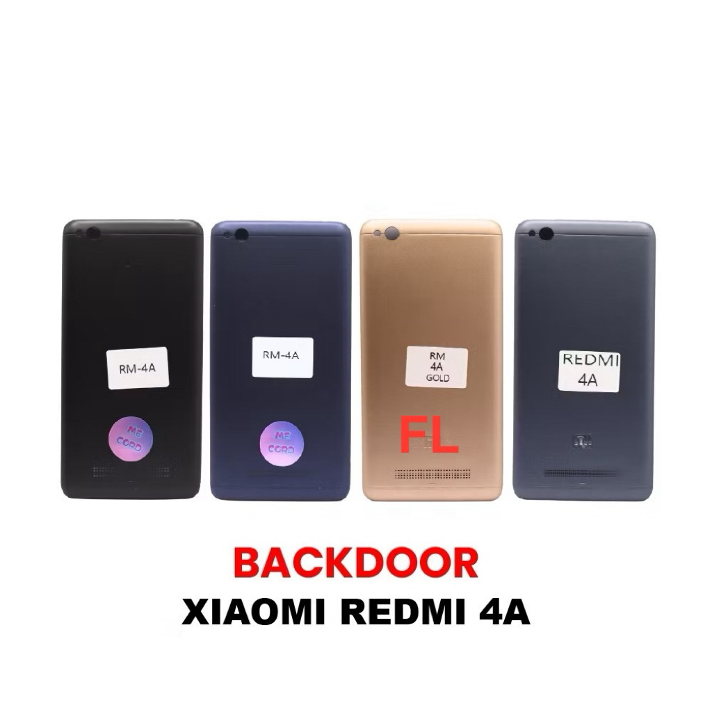 Backdoor Backcover atau casing tutup belakang hp Xiaomi REDMI 4A