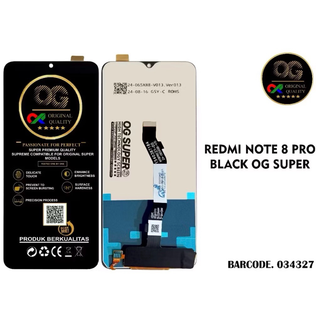 [LCD HP]LCD OG SUPER XIAOMI REDMI NOTE 8 PRO