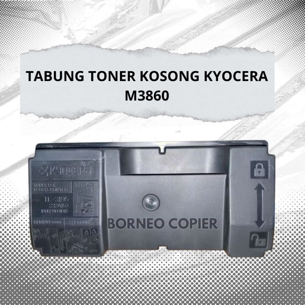 Tabung Toner Kosong Kyocera M3860