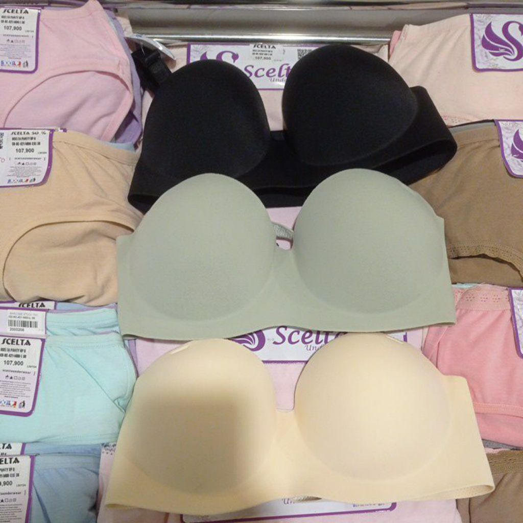 Scelta - Bra setengah cup 1/2 cup push up bra bra wanita