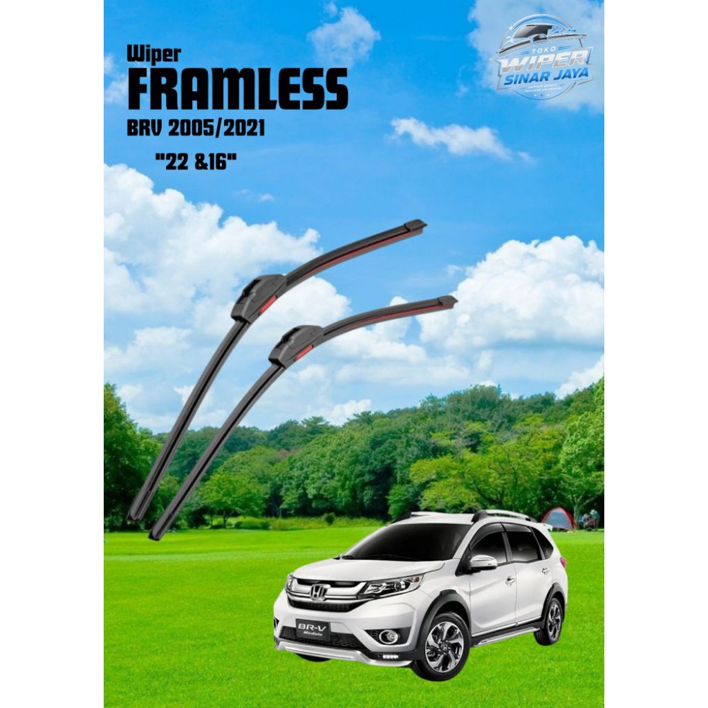 Wiper Framless Honda BRV