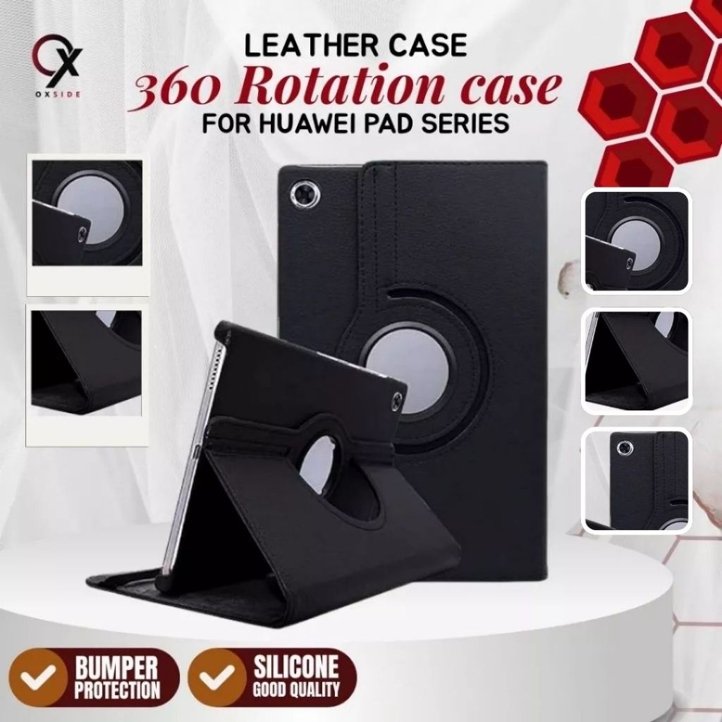 Flip Leather 360 Case Huawei Matepad SE 11"/Matepad 11".5S/Matepad 10.4"/Matepad T10 S Casing Tablet