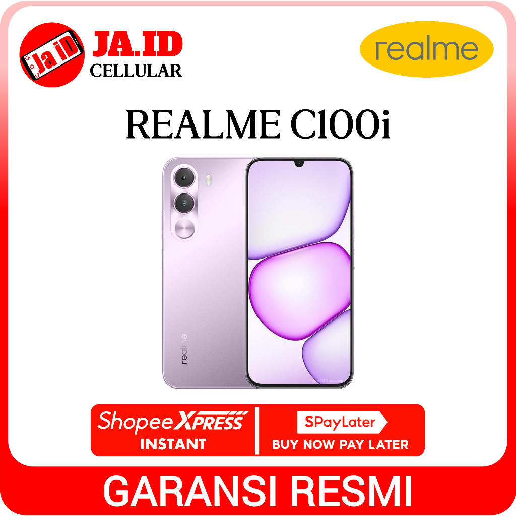 SMARTPHONE REALME C100 ORIGINAL GARANSI RESMI