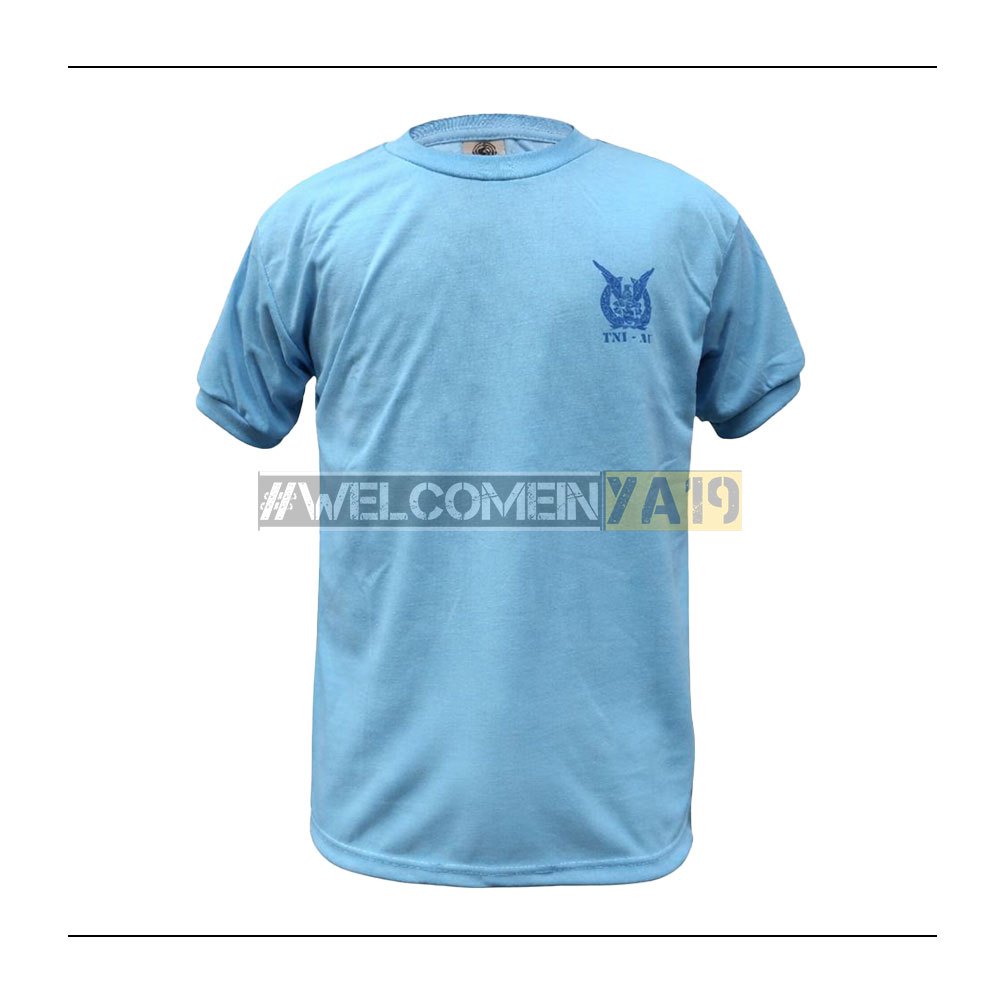 Kaos Pendek Dalaman PDH Angkatan Udara Logo Swa Bhuwana Paksa