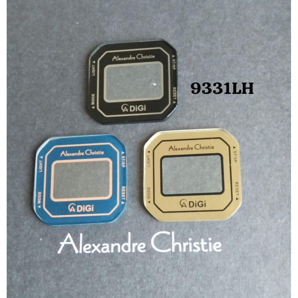 Jual kaca jam tangan Alexandre Christie seri 9331Lh original