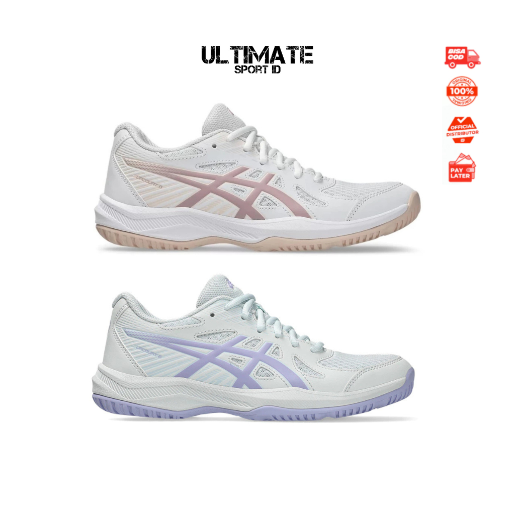 Sepatu Tennis ASICS UPCOURT 6 WOMEN Sepatu Tennis Badminton Padel Original