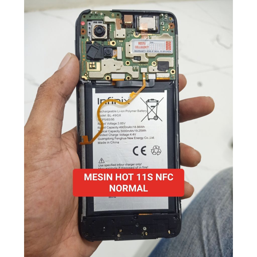 MESIN ONLY ( INFINIX HOT 11s nfc ) NORMAL TESTED