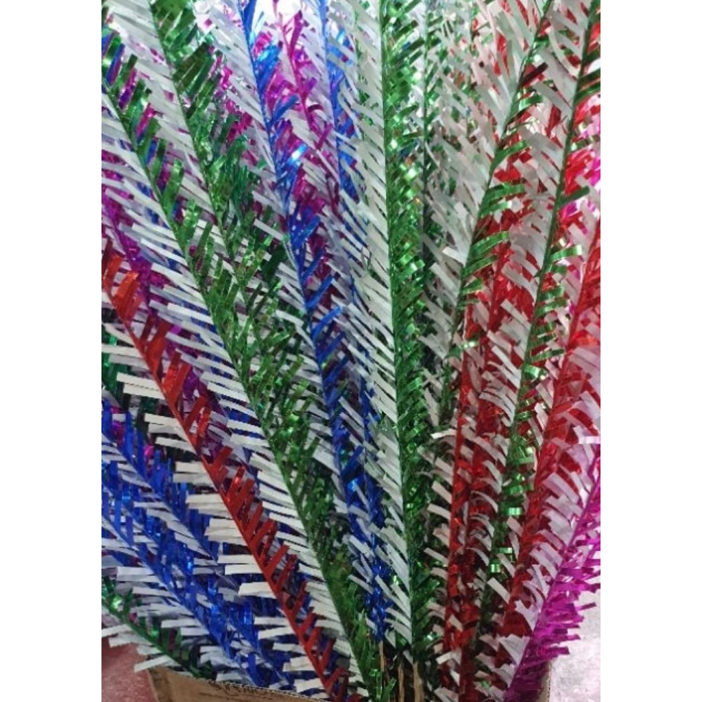 (Isi 10 pcs) Bunga Manggar Kertas Panjang Kurang lebih 55 - 60cm Murah