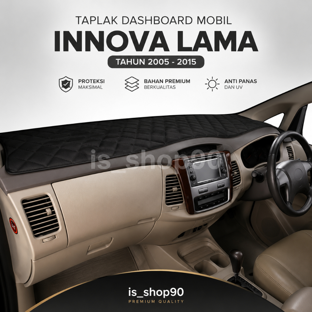 alas dashboard mobil innova lama/cover dashboard mobil innova 2005-2015