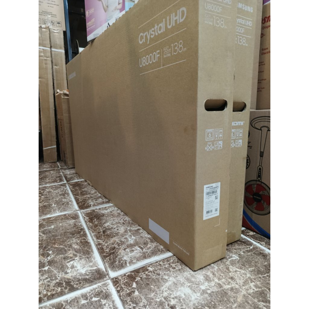 tv samsung 55inch smart tv  crystal UHD 55inch