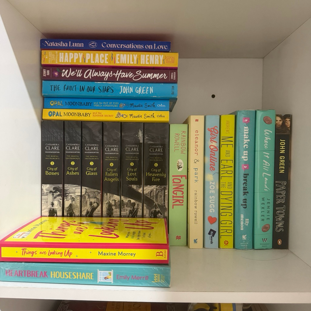Buku Preloved Happy Place, Conversation on Love, The Mortal Instruments
