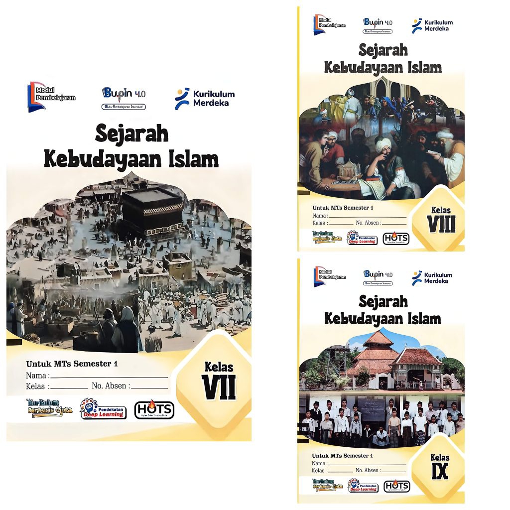LKS SMP MTS SEJARAH KEBUDAYAN ISLAM SKI KELAS 7 8 9 SEMESTER 1 GANJIL TA 2026/2027 KURIKULUM MERDEKA