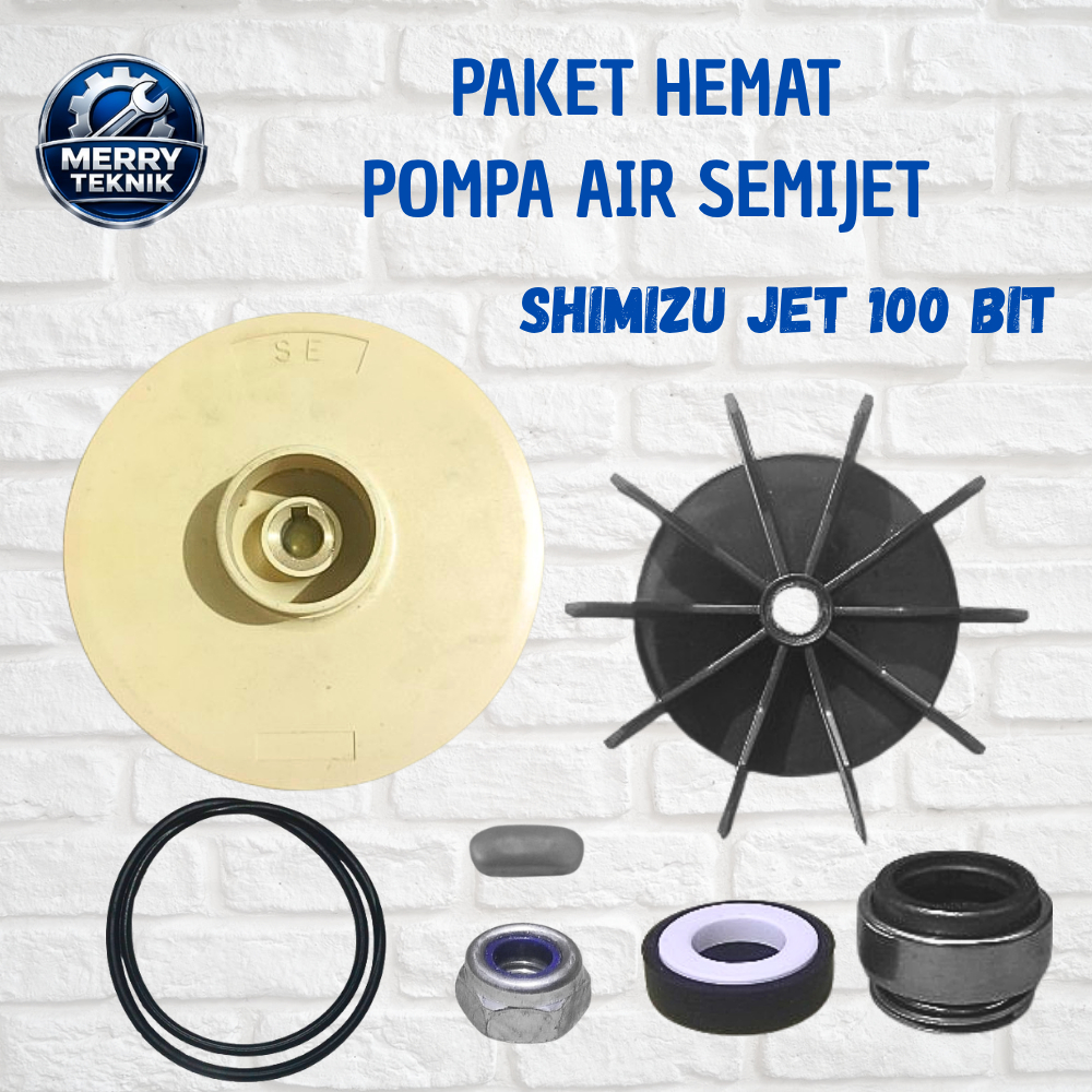 Paket Hemat Sparepart Pompa Air Shimizu JET 100 BIT