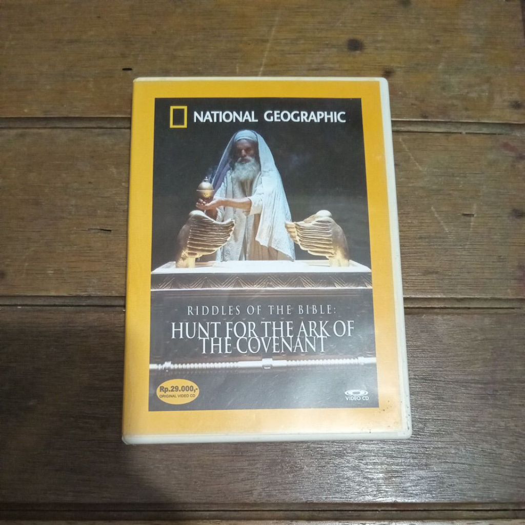 VCD NATIONAL GEOGRAPHIC RIDDLES OF THE BIBLE: Hunt For The Ark Of The Covenant