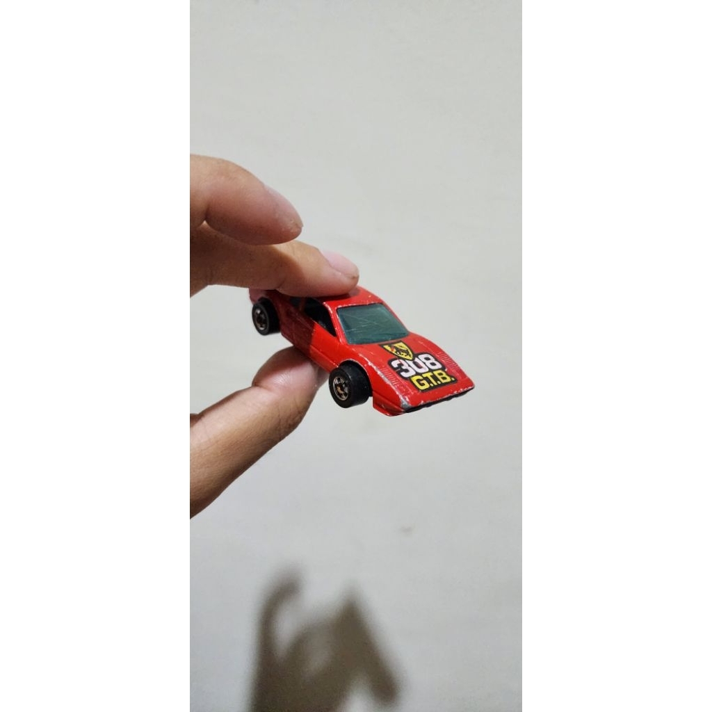 HOTWHEELS RACEBAIT FERRARI 308 GTB BASE HONGKONG BLACKWALL