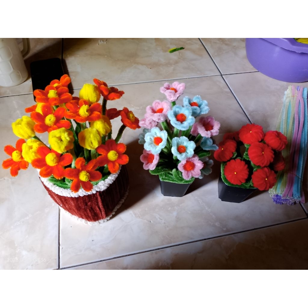 bunga hias yg estetik