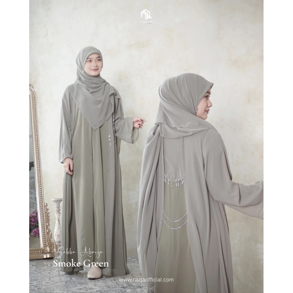 sabba abaya by naqa.id   / Abaya Kekinian / Abaya Terbaru / Naqa.id