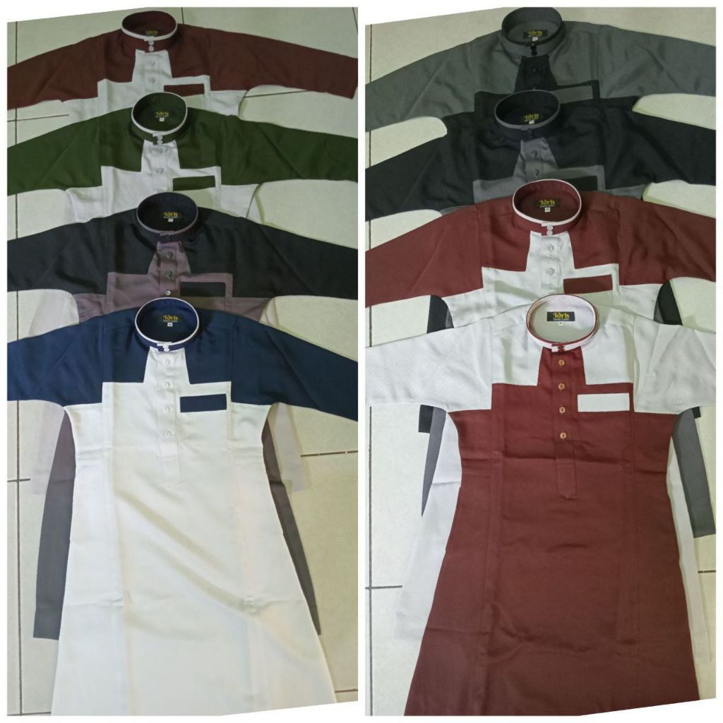 Jubah Niagara Anak kombinasi