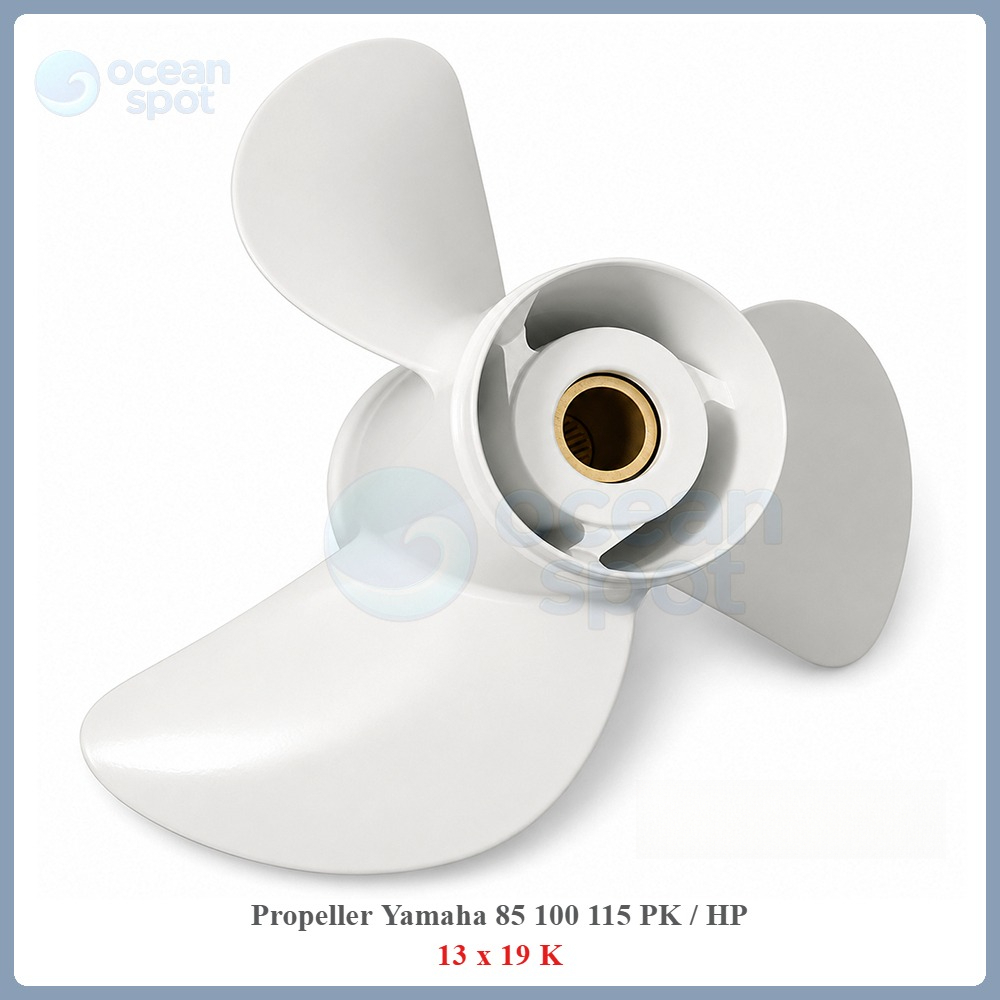 Propeller Yamaha 85 100 115 PK / HP / Baling / Kipas Mesin Tempel ( ocean spot )