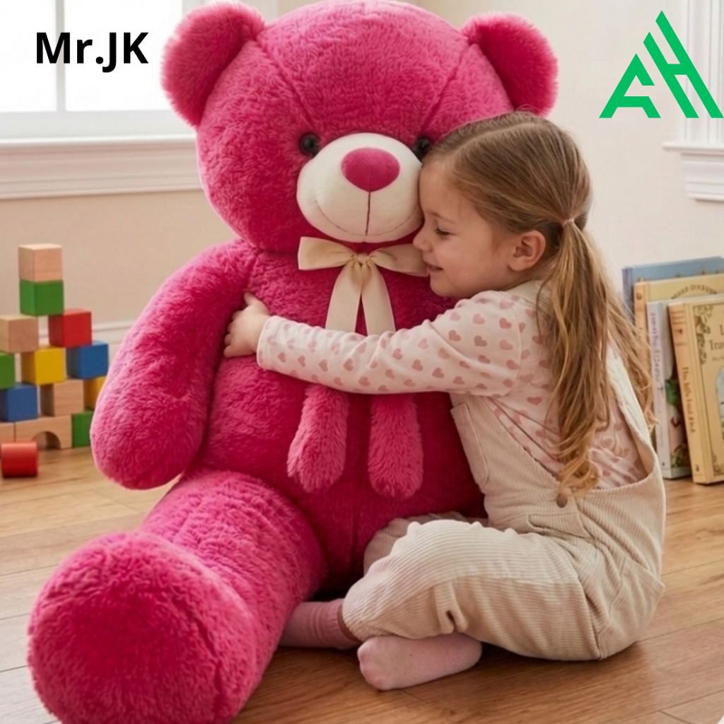 BONEKA TEDY BEAR MAINAN ANAK PEREMPUAN JUMBO