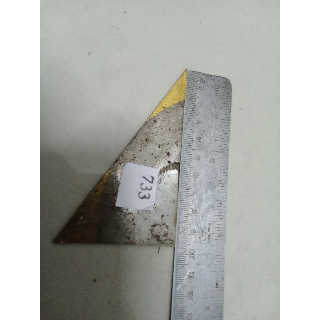 Baja HSS M42 Gold Original Keras Bahan Pisau Dapur Mutik Raut Seset Stek Okulasi Serbaguna Grafting 