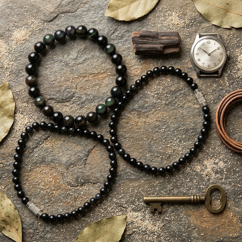 Gelang giok Natural Type A Myanmar black jade ato wuji.