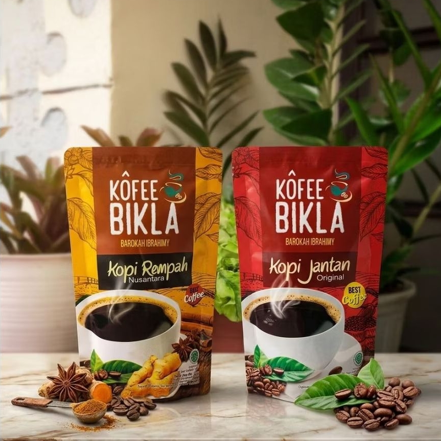 Kopi Bikla Jantan & Rempah Original Paket Bundle 2in1