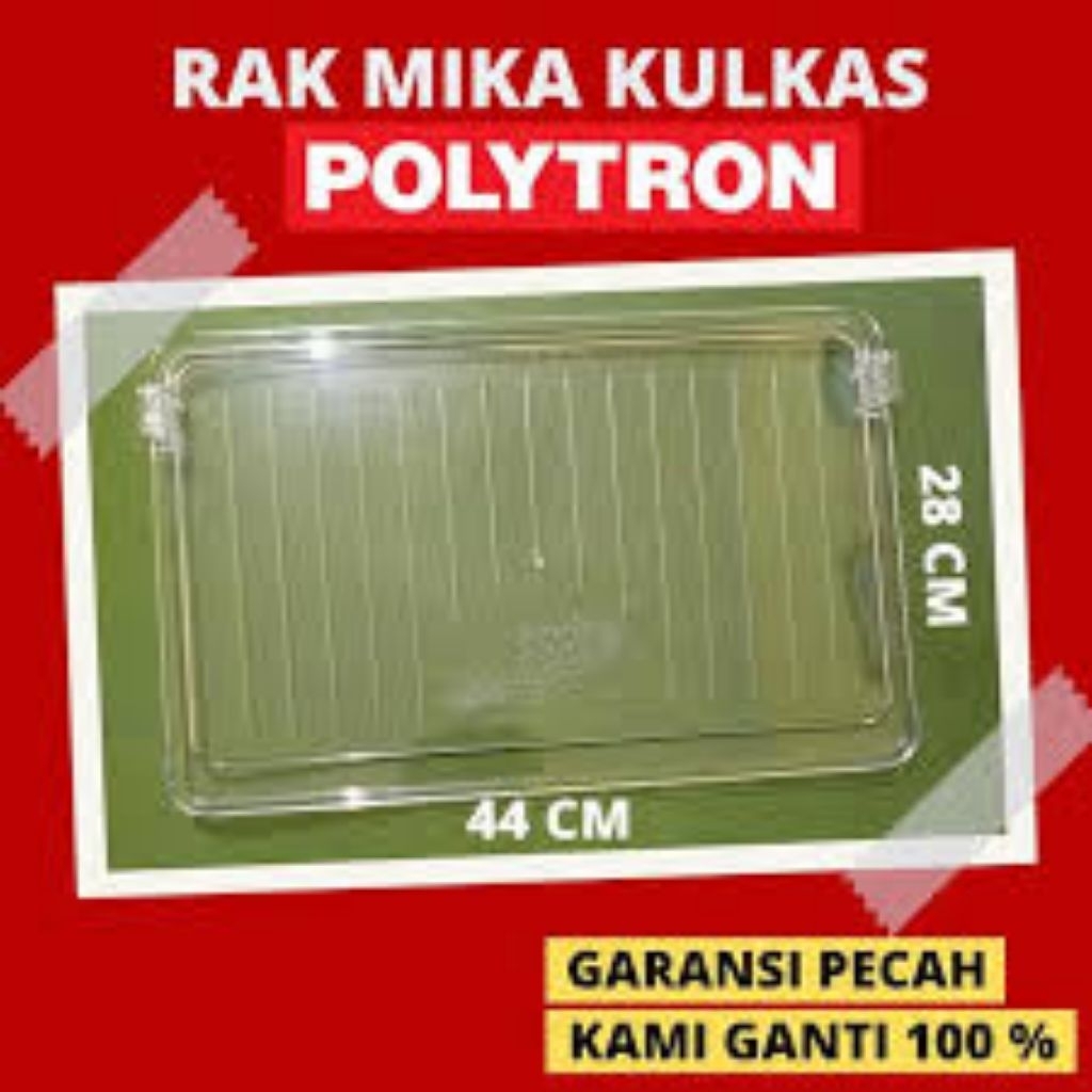 Rak bekas kulkas polytron 1 pintu