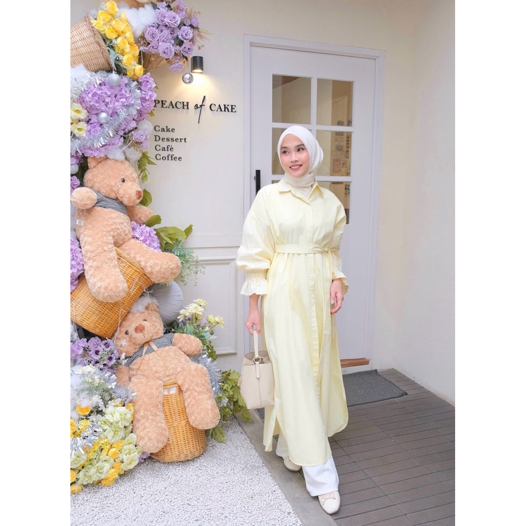 dress kuning nuna.id