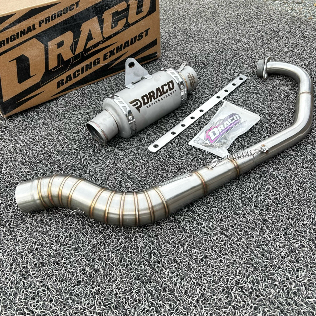 Knalpot RBT Jupiter MX NEW MX OLD MX KING DRACO ORIGINAL tipe TR2 sanblast
