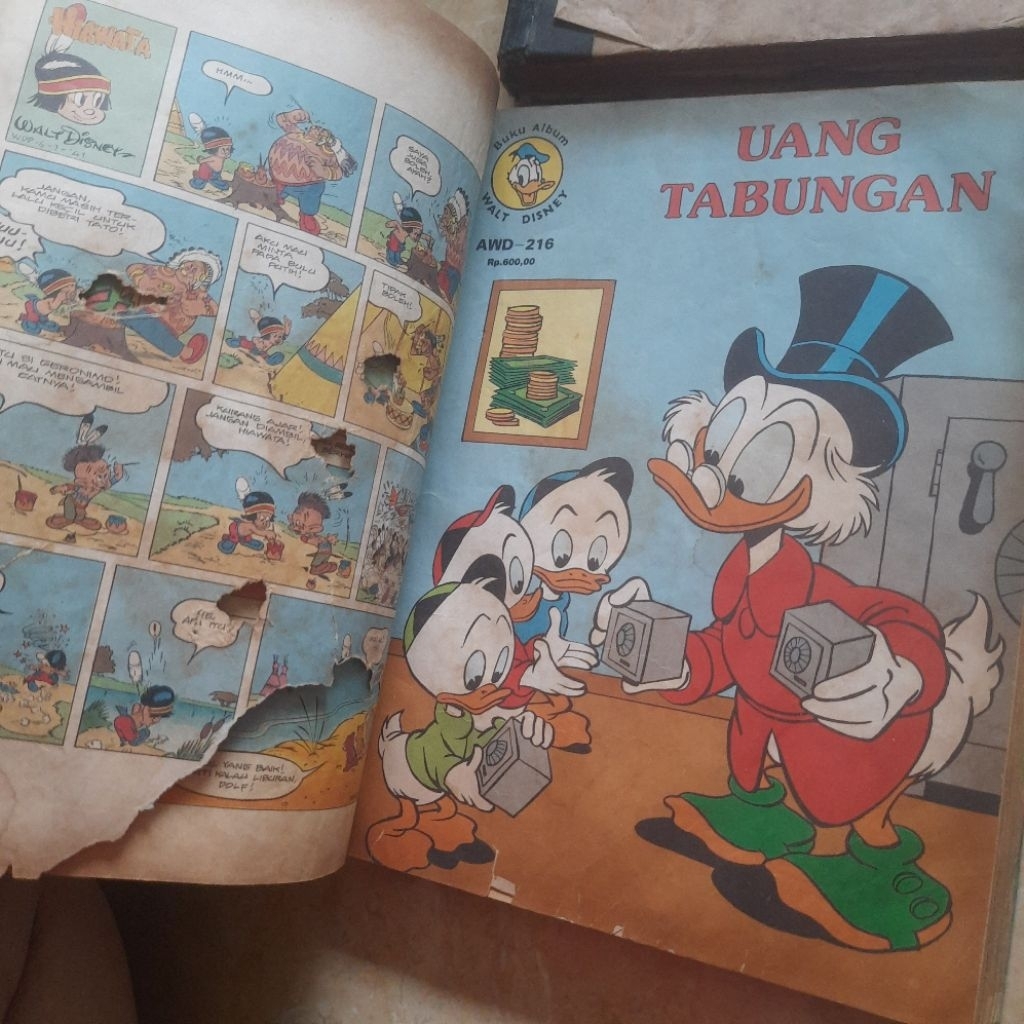 Bundel Hardcover Komik Donal Bebek AWD Album Walt Disney Nomor 100an - 200an Pilih Varian Isi 11 13 