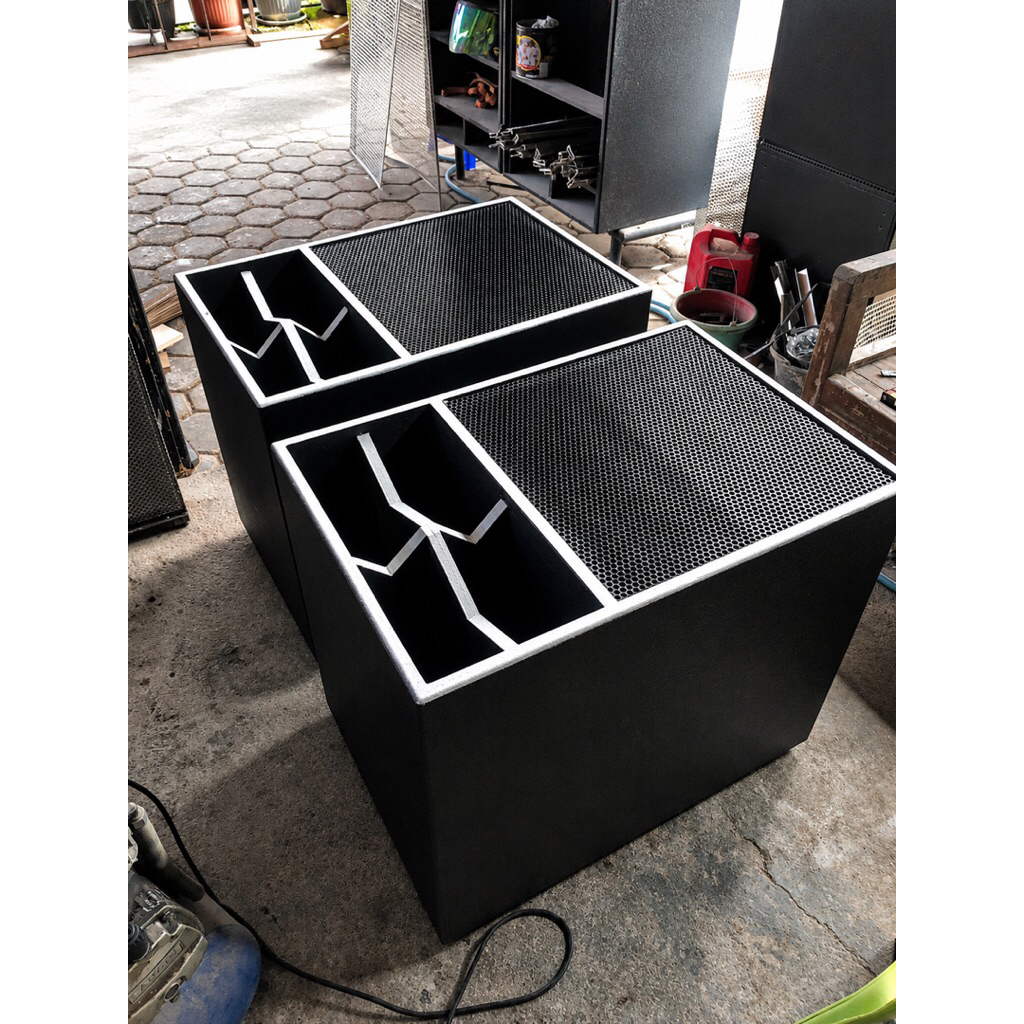 BOX CBS 15 inch bahan 18 mm padet