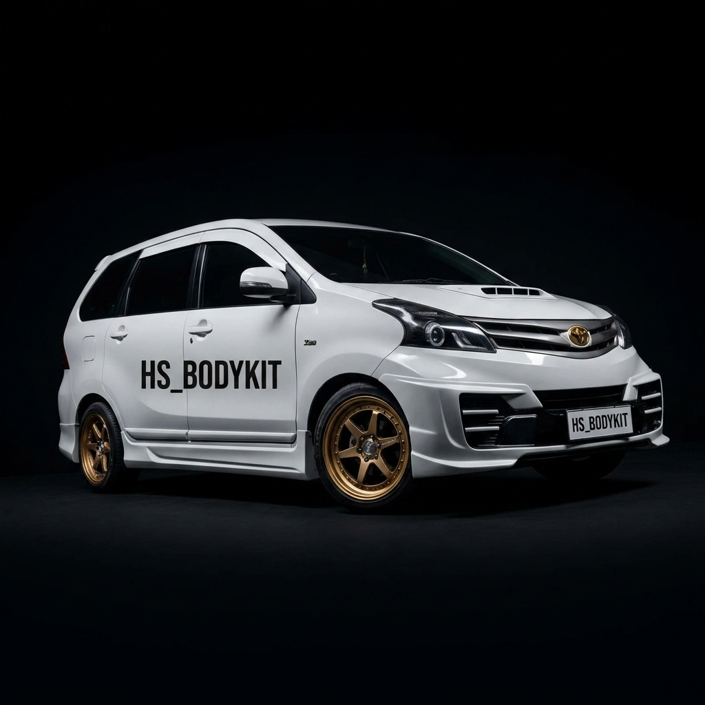 Promo  Bodykit Custom Avanza Xenia 2012-2014 Fiber Duraflek