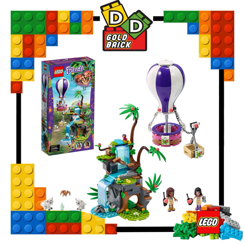 Lego Friends 41423 - Tiger Hot Air Ballon Jungle Rescue