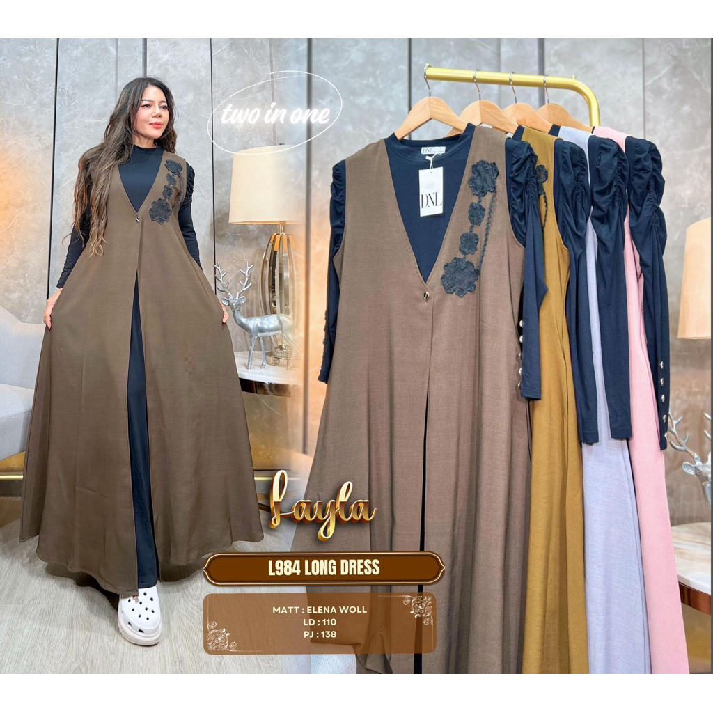 GAMIS 2 IN 1 ROMPI LEPAS BY LAYLA DNL TERBARU