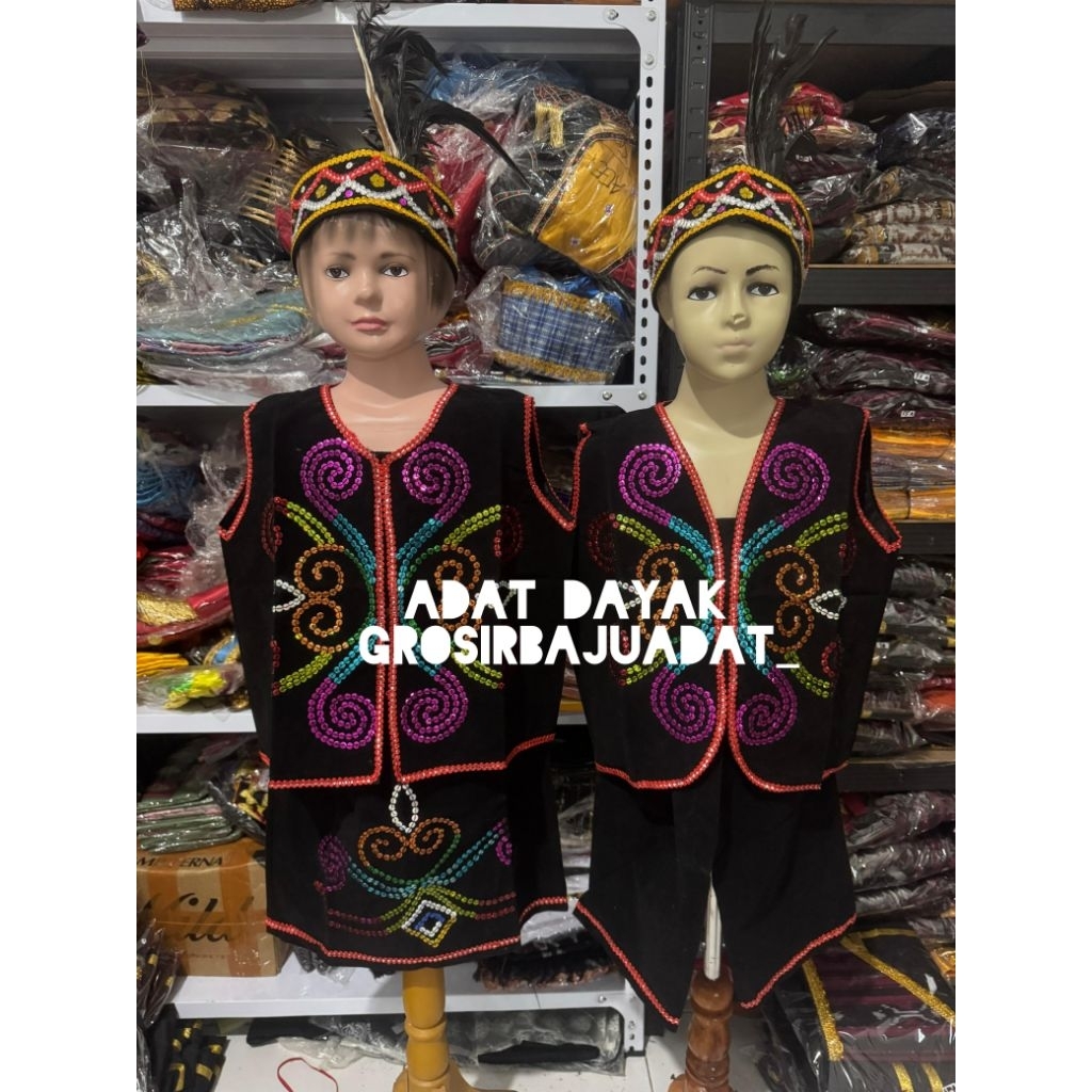adat dayak kalimantan baju adat dayak kalimantan