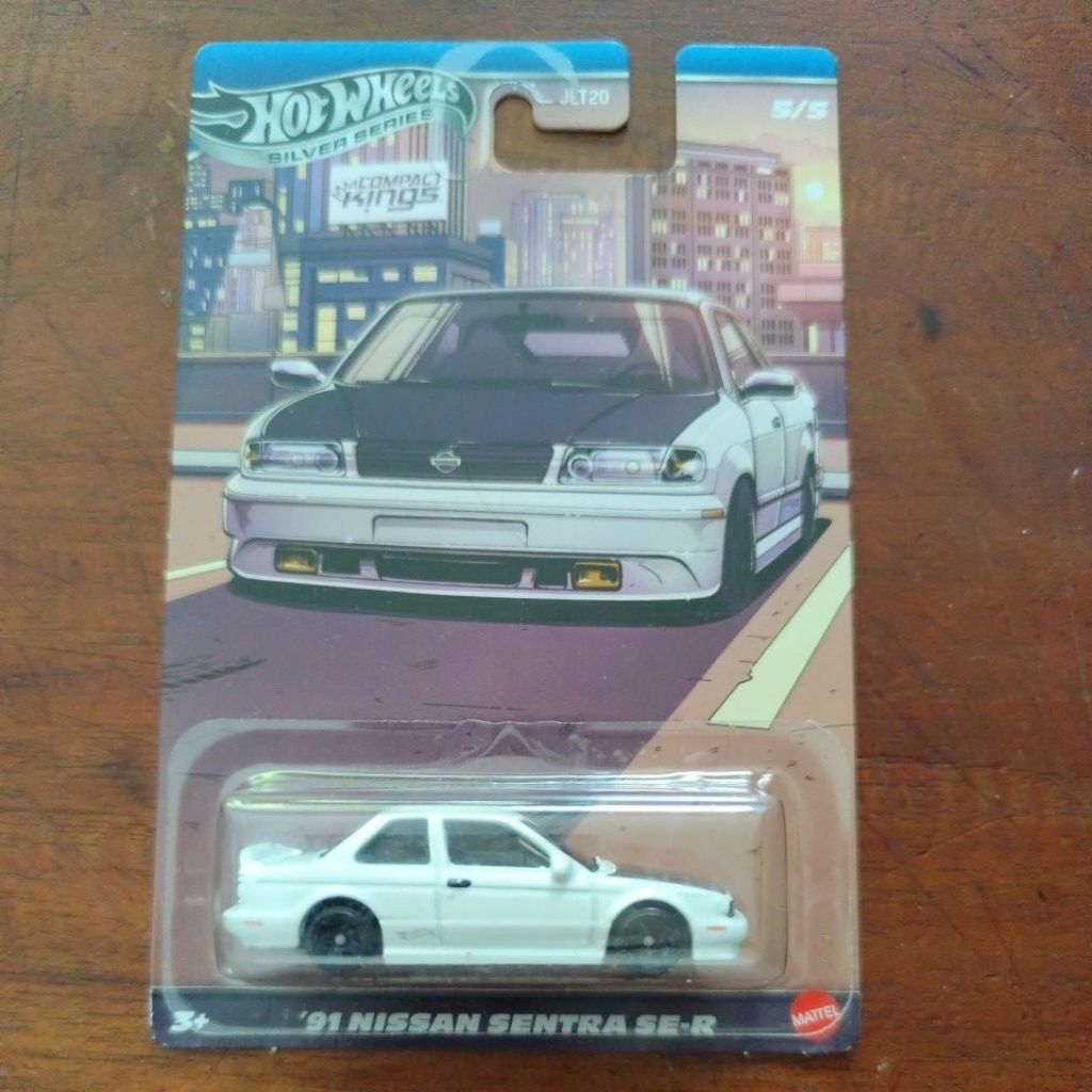 hotwheels compact kings 91 nissan sentra SE-R