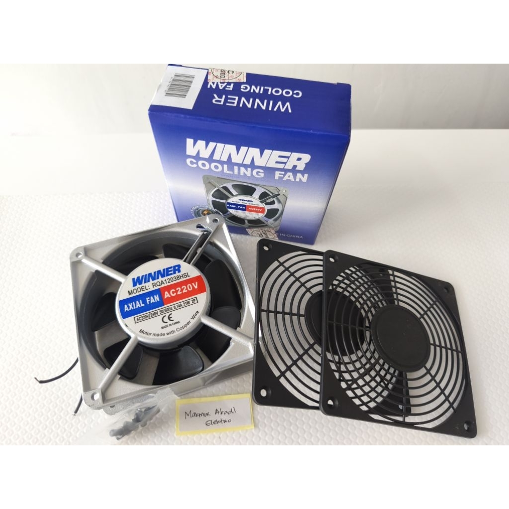 Fan ac 12x12 winner cooling fan / 12038HSL